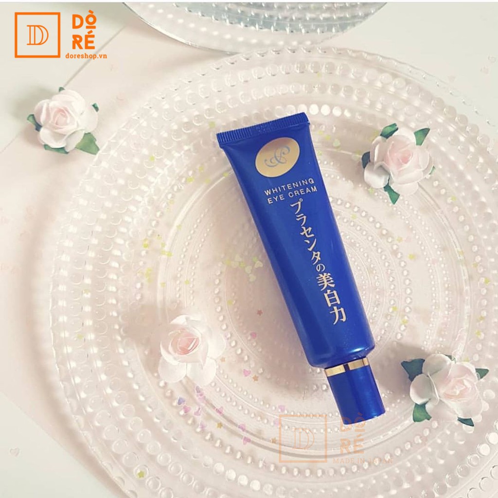 Kem mắt ngừa thâm làm mờ nếp nhăn mắt Meishoku Whitening Eye Cream Nhật Bản