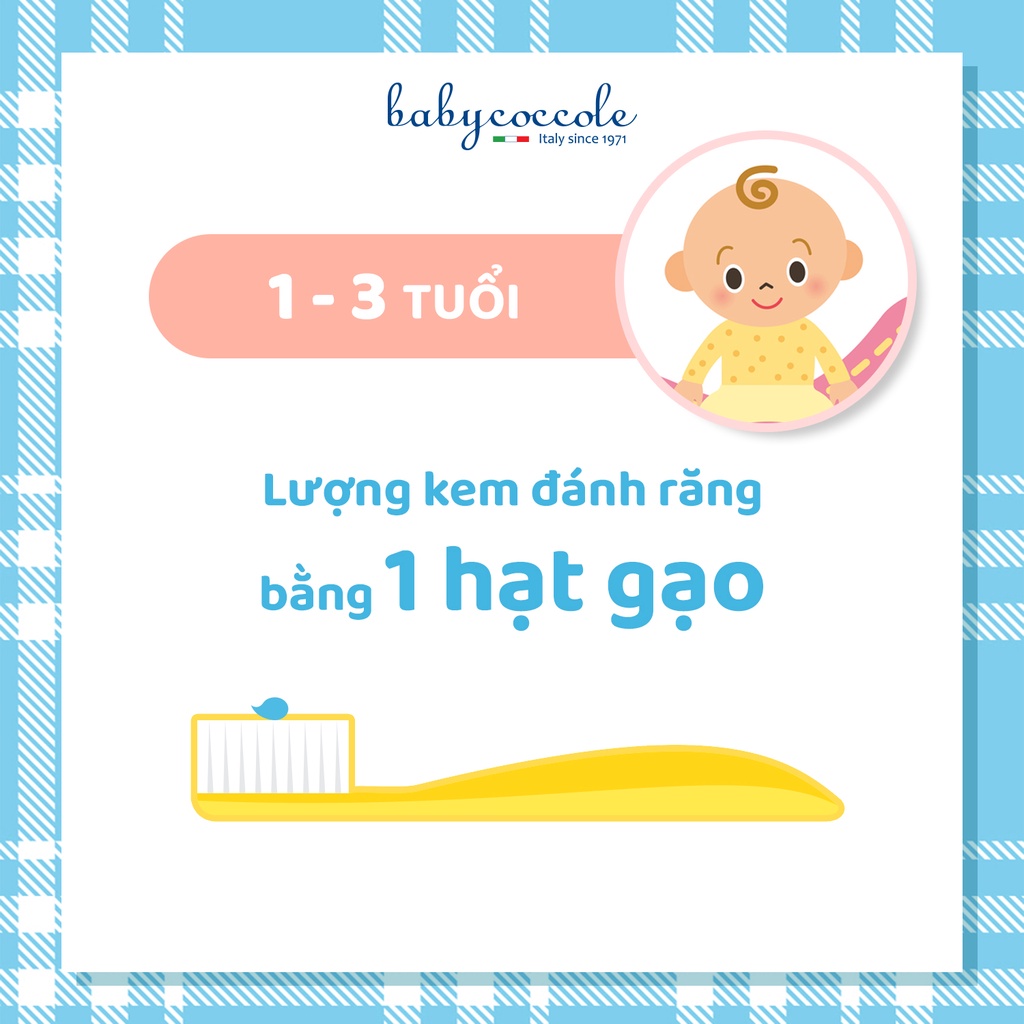 Kem đánh răng Babycoccole 12M+