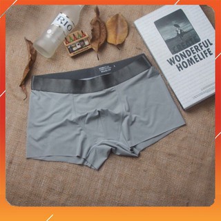 [Hot] Bộ 10 Quần Lót Nam Vải Lụa Sữa Cao Cấp - Boxer Nam . ..