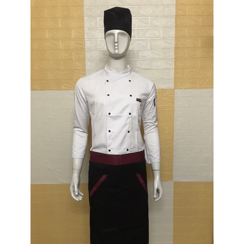 áo bếp,đồng phục bếp cao cấp ab30 | BigBuy360 - bigbuy360.vn