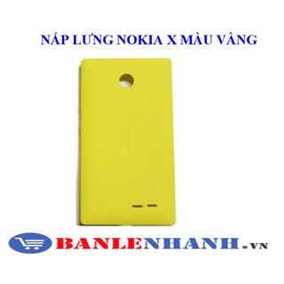 Nắp lưng lumia x màu vàng