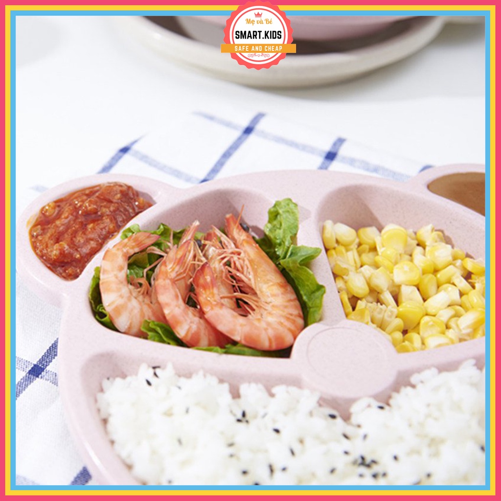 Khay đựng thức ăn cho bé, khuôn cơm cho bé cao cấp hình thù siêu dễ thương