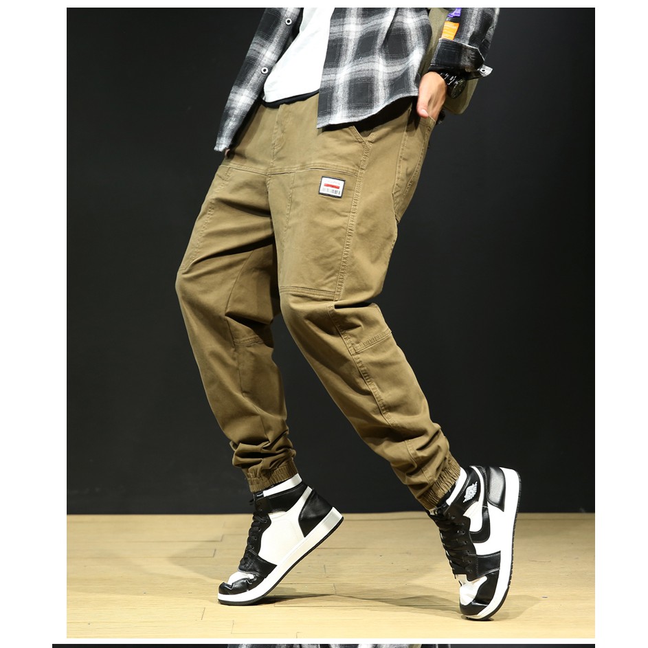 Quần Jogger Túi Hộp Kaki Nam, Nữ Cao Cấp - Dày Dặn - Co Giãn Tốt - Cỡ Nhỏ - AH STORE