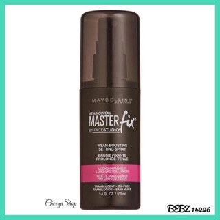 [Hàng USA] Xịt khóa nền giữ lớp makeup Maybelline Facestudio Master Fix Wear-Boosting Setting Spray (100ml)