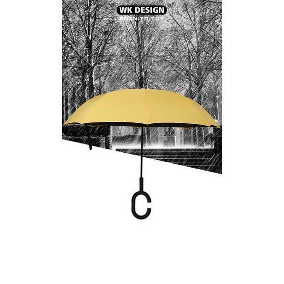Ô dù mở gấp ngược thông minh remax WK Design Tay cầm chữ C tiện dụng