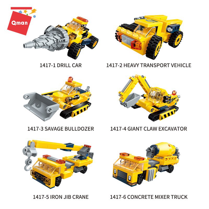 Lego Người máy kỹ thuật Qman 1417 | BigBuy360 - bigbuy360.vn