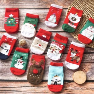 Tất Noel cho bé 6-15kg Túi Zip Cao Cấp