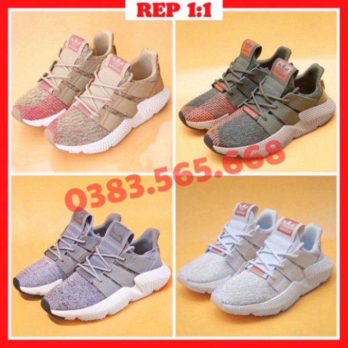 , Giày Sneaker Prophere Rêu Cam, Xám, Trắng Hồng, Nâu Hồng Cao Cấp
