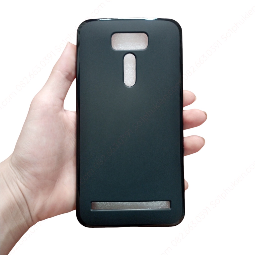 Ốp lưng Asus Zenfone 2 Laser ZE601KL Dẻo đen trơn bền đẹp