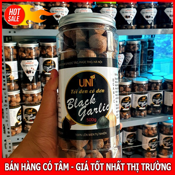 Tỏi đen 🧄 Tỏi đen cô đơn UNI 🧄 Quà biếu độc đáo tốt cho sức khỏe dịp tết 2021