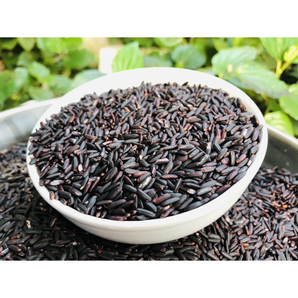Nếp than dưỡng sinh ( gạo nếp cẩm ) thơm ngon , dinh dưỡng hữu cơ