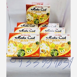 (Hàng mới)Bột nước mát HERBA COOL-hộp 10gói