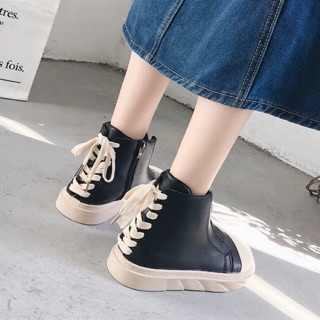 Giày RO Cổ cao cột dây sau