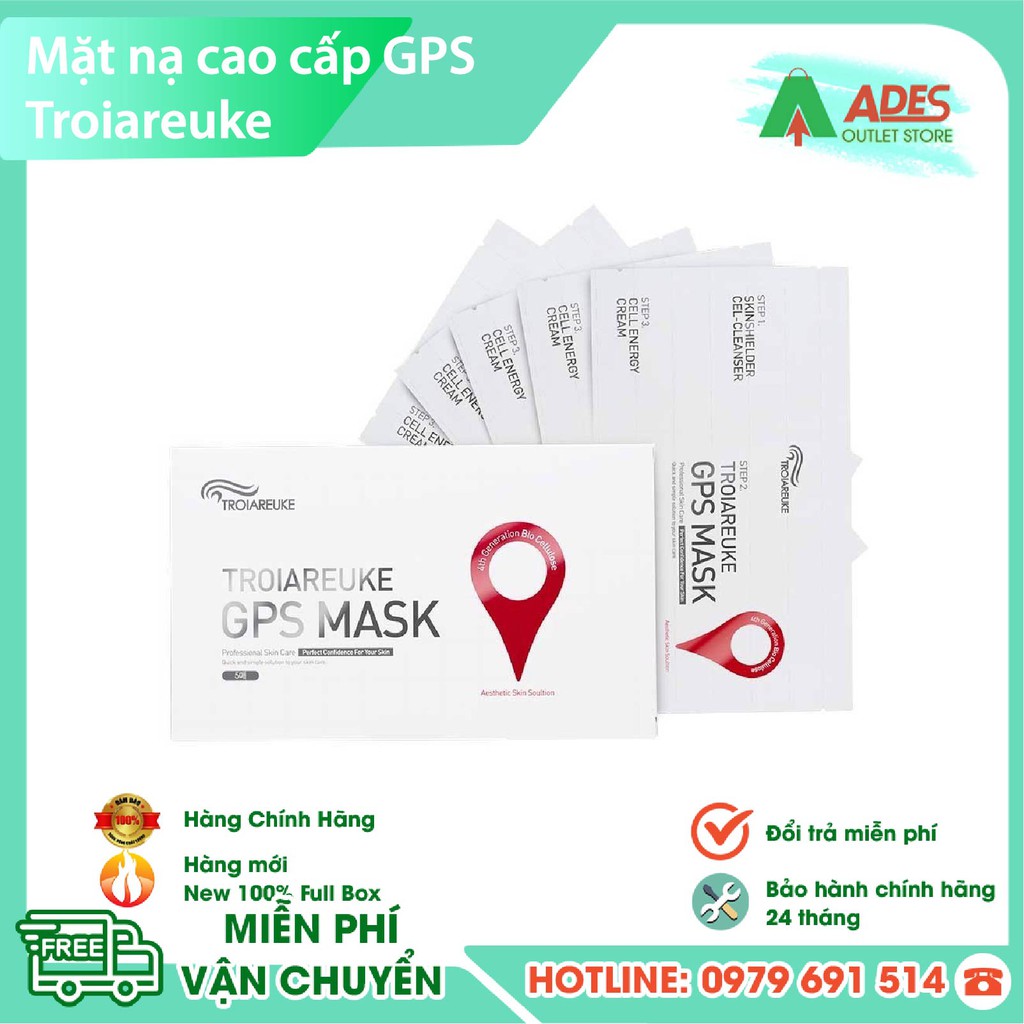 Mặt Nạ Cao Cấp Dưỡng Da GPS Mask Troiareuke - Chính Hãng Hàn Quốc