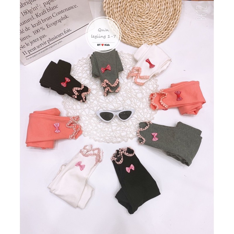 Quần legging nơ cho bé