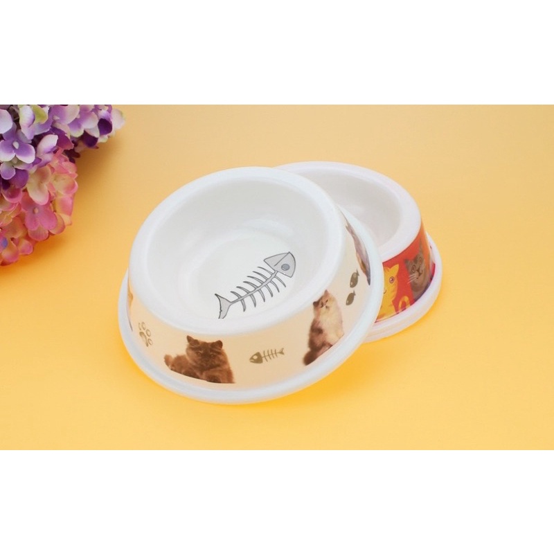 Bát Nhựa Cho Chó Mèo Nhiều Hình KuTe