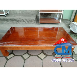 Bàn trà gỗ tự nhiên dài 1m