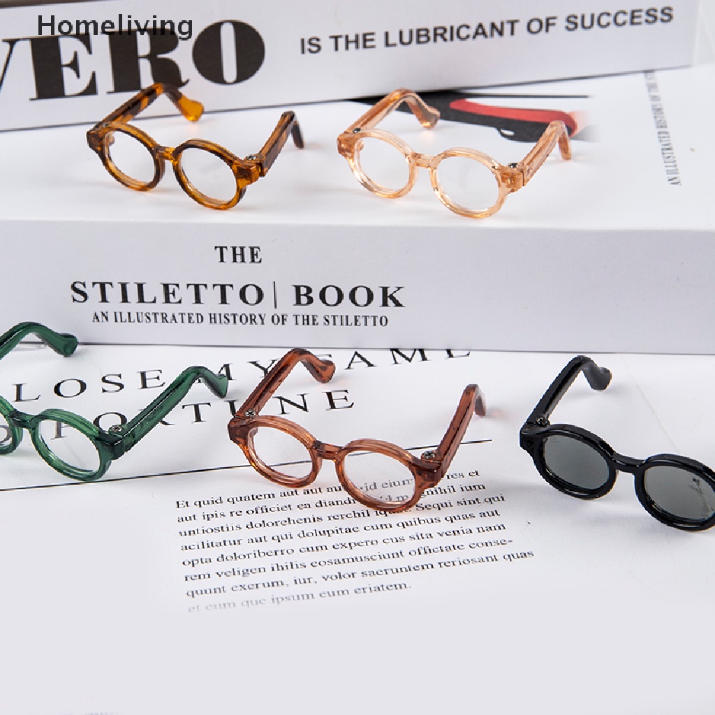 Mắt Kính Mini 4.5cm Dễ Thương Cho Búp Bê BJD 1 / 6 1 / 8 1 / 12