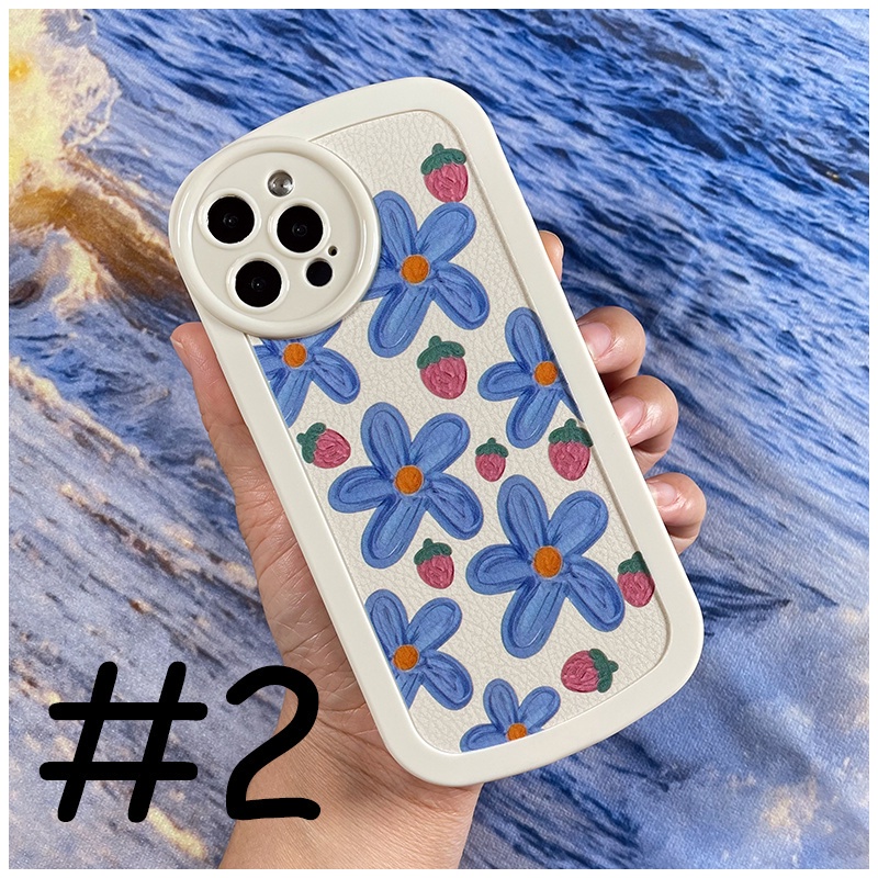 FOR OPPO A17K A57 A77S A39 A37 RENO 7 8 REALME C55 6 PRO 7i 9i C35 C31 C25 C21Y C20 C17 C15 C12 C11  painting oval soft case