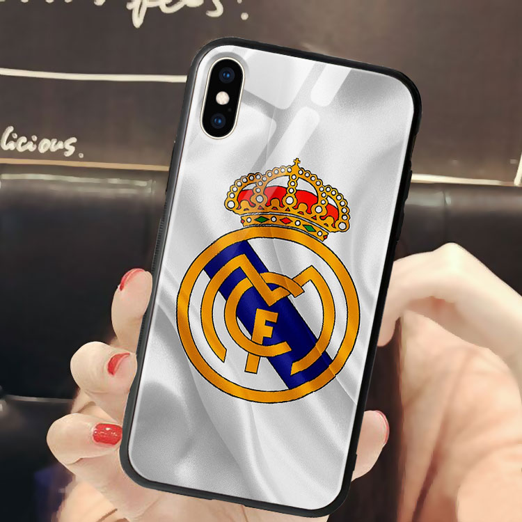 Ốp Iphone Sport Logo Real Madrid 7/7Plus/8/8Plus/X/Xs/Xs Max/11/11 Promax/12 /12 Pro Max Lpc16121234