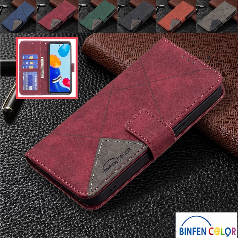 Bao Da Điện Thoại Nắp Lật Kèm Ngăn Đựng Thẻ Khóa Nam Châm Cho MOTO E40 E32 E30 G71 G52 G51 G42 G41