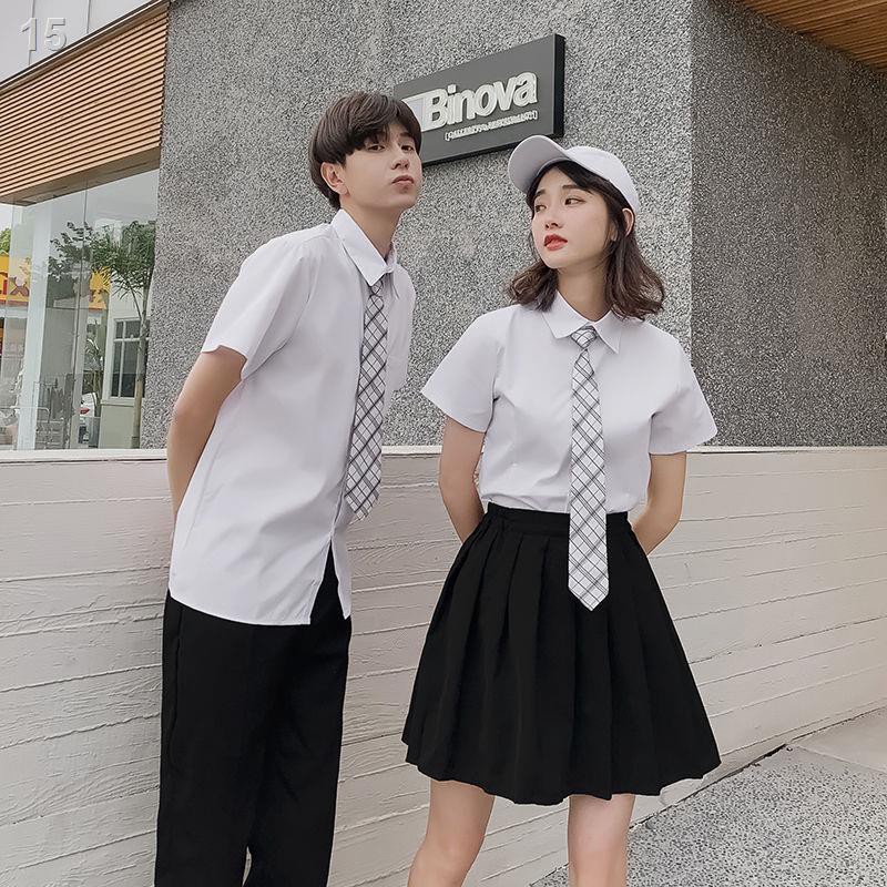 ▬▼đồng phục lớp tốt nghiệp đại học mùa gió hè Set sinh phiên bản Hàn Quốc của cấp 2 và 3 jk Nhật quần áo đôi nữ