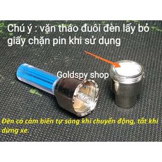 Đèn xe đạp LED gắn van  thể thao, đèn led gắn xe đạp siêu sáng