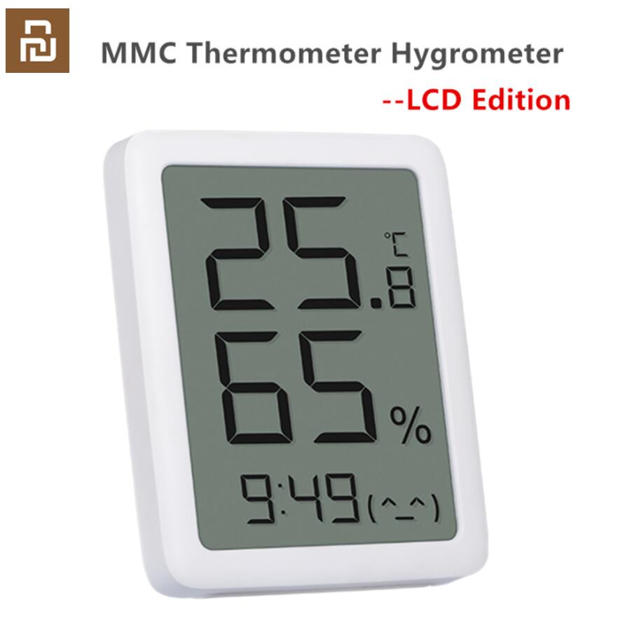 Miaomiaoce E-ink Screen LCD Large Digital display Thermometer Hygrometer Temperature Humidity Sensor from xiaomi youpin