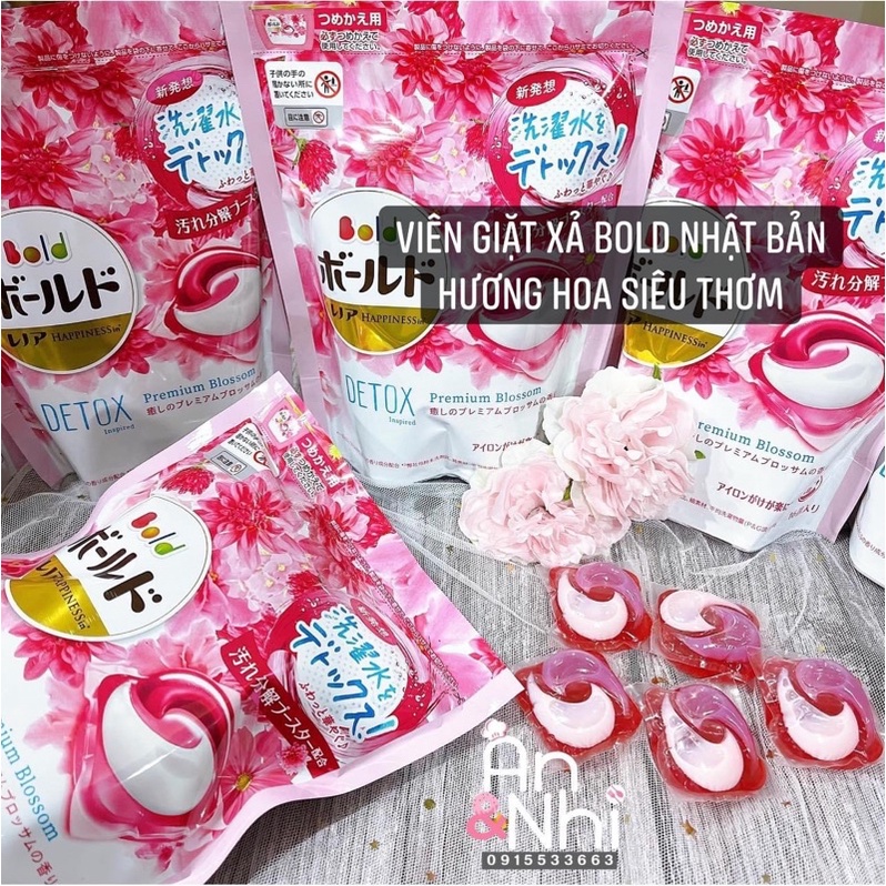 VIÊN GIẶT BOLD NHẬT -THƠM CỰC THƠM