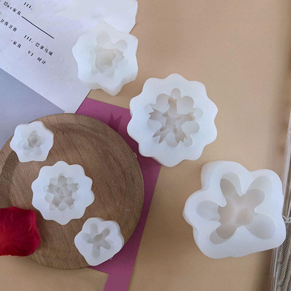 Khuôn Silicon Trắng Hình Cây Mọng Nước Dễ Thương Dùng Làm Đồ Thủ Công DIY