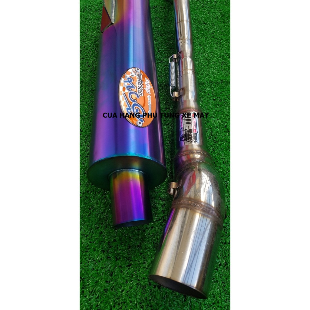 PÔ TITAN THÁI - KÈM CỔ 2 KHÚC INOX 201 GẮN DREAM - WAVE - SIRIUS - CUP