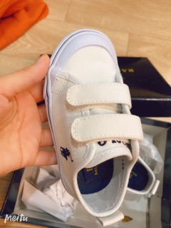 Giày polo trắng