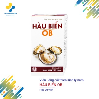 Viên uống cải thiện sinh lý nam Hàu Biển OB (Hộp 30 viên)