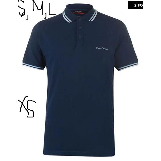 SALE Xả. (Chính Hãng) 10.10 . Áo thun nam Pierre Cardin UK có cổ cao cấp PCT2 Cực Đẹp .1 ' '