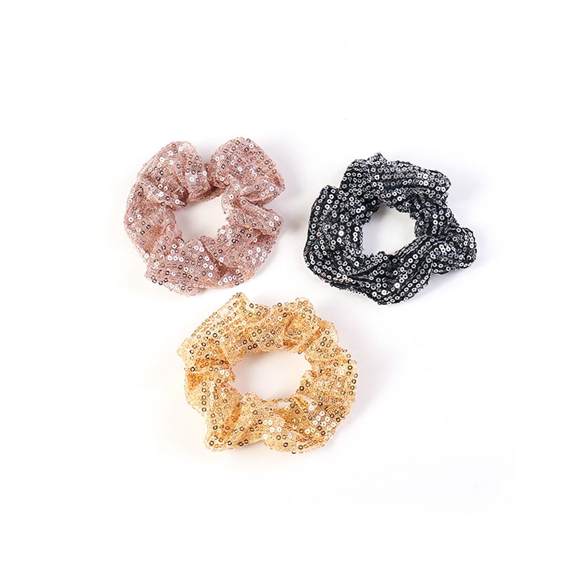 Dây Buộc Tóc Đính Kim Sa Lấp Lánh Cho Nữ