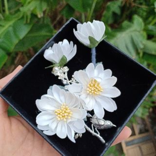 Cài áo cúc hoạ mi 2