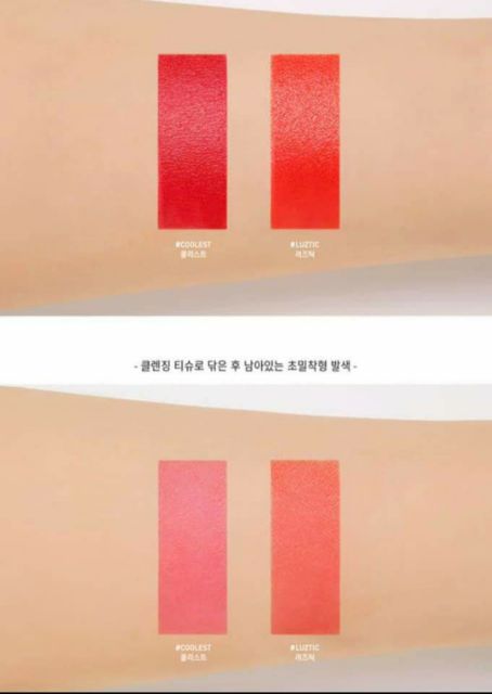 [ HÀNG sẵn ] Son 3ce vỏ xanh và đỏ mickey ( Bản Hàn) | BigBuy360 - bigbuy360.vn