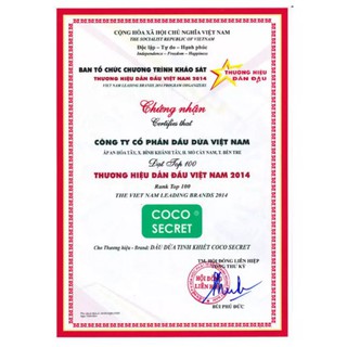 [DẦU DỪA NGUYÊN CHẤT]Coco Secret 100ML