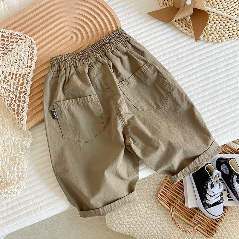 Quần Short Mỏng Thoáng Khí Phong Cách Mùa Hè Hợp Thời Trang Cho Bé Trai 5 Tuổi