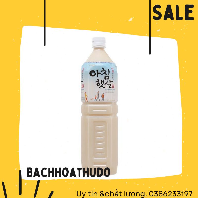 Nước gạo rang Woongjin 1.5 lít