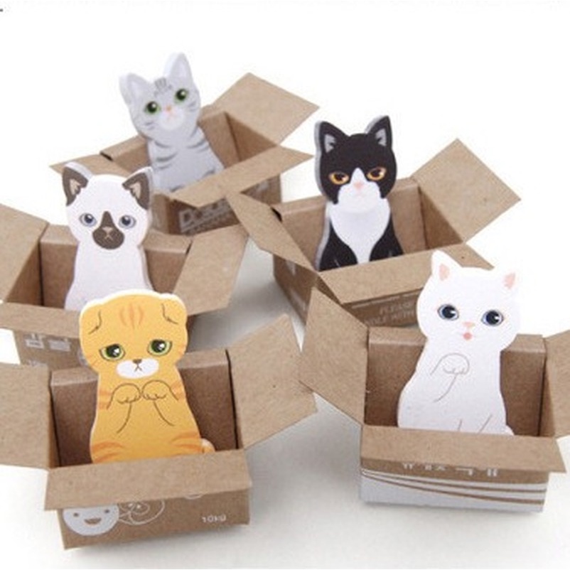 Set 40 giấy ghi chú hình hoạt hình dễ thương