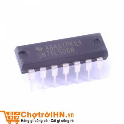 Chíp 74LS06 Hex Inverter Buffer/Driver DIP14