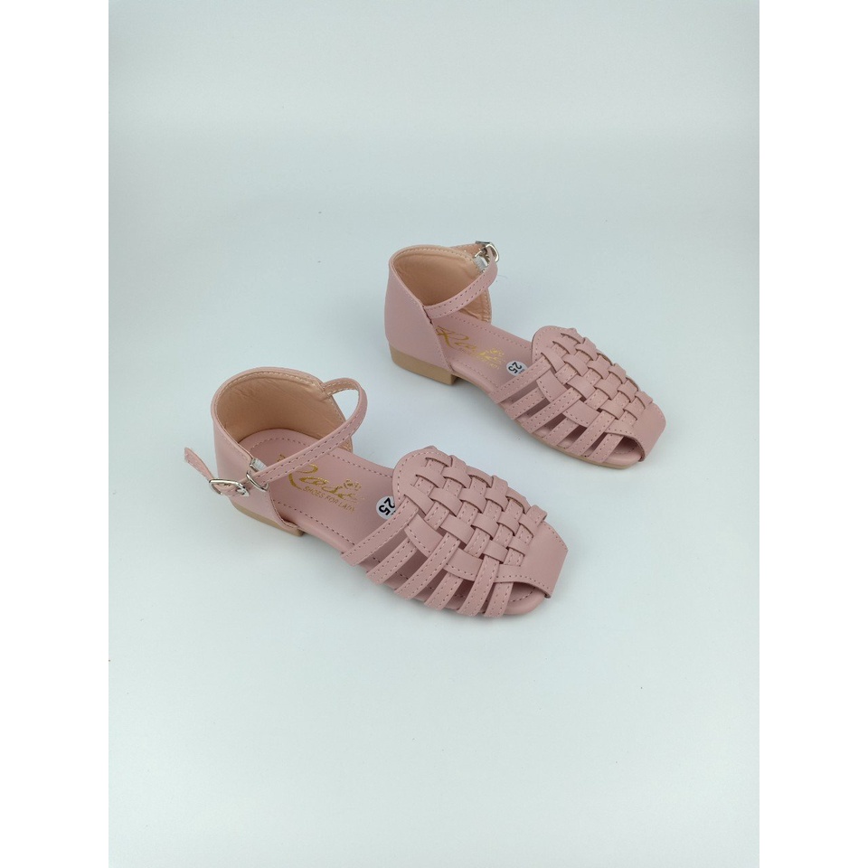 GIÀY SANDAL RỌ KHÔNG NƠ CHO BÉ GÁI