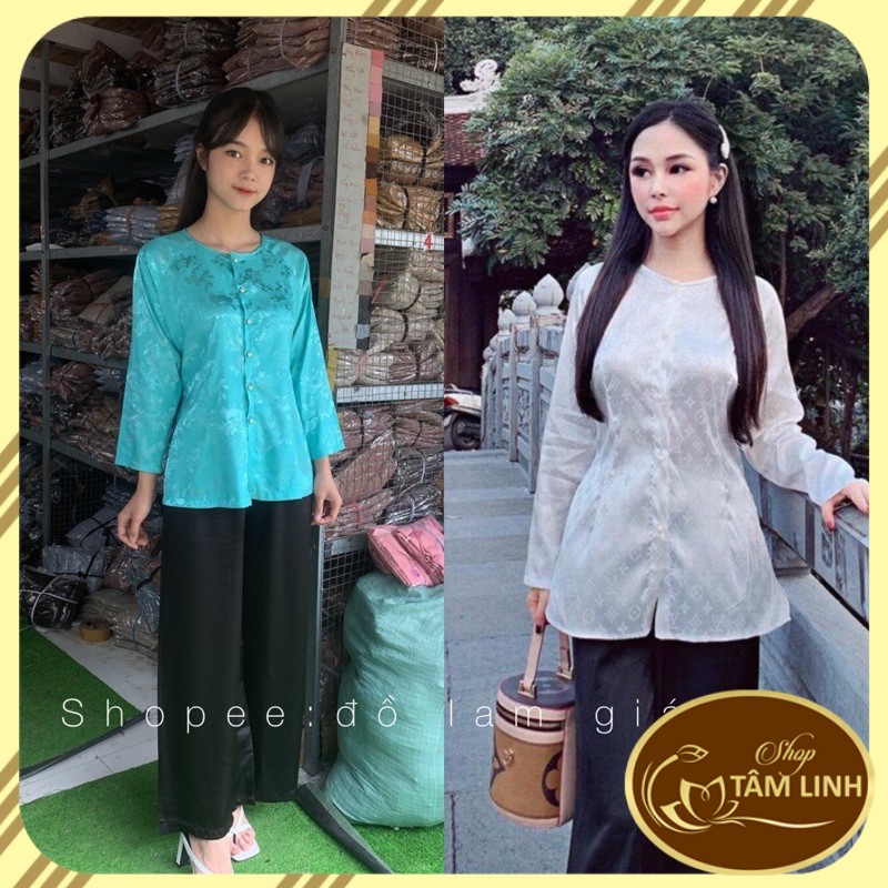 Áo Lam Đi Chùa  BÀ BA VẢI GẤM GIÁ RẺ VÔ ĐỊCH