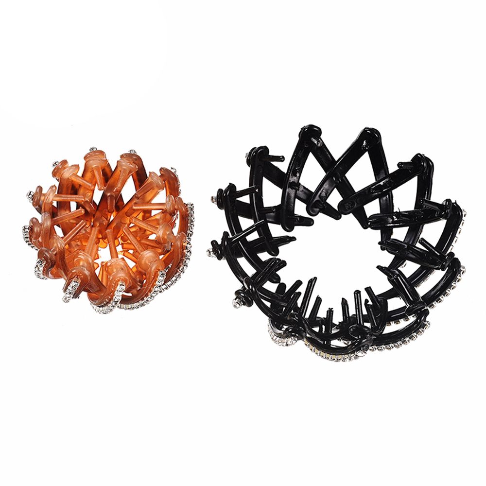 Kep tóc móng vuốt búi đính đá thời trang nữ