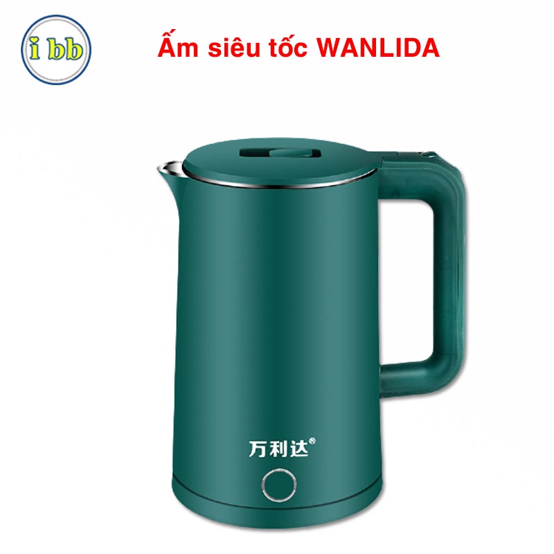 Ấm siêu tốc dung tích lớn 2.3L , Bình đun siêu tốc 1500W đun sôi nhanh vỏ nhựa PP an toàn