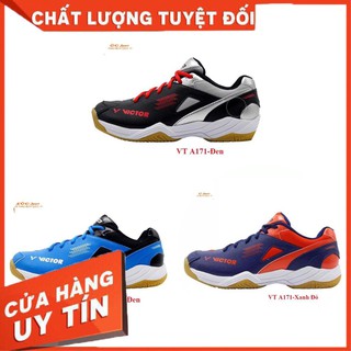 Giày Victor chính hãng😘FREESHIP😘TẶNG TẤT😘BẢO HÀNH 12 THÁNG, mẫu A171 (Chơi cầu lông, bóng chuyền, tenis...) đủ 3 màu