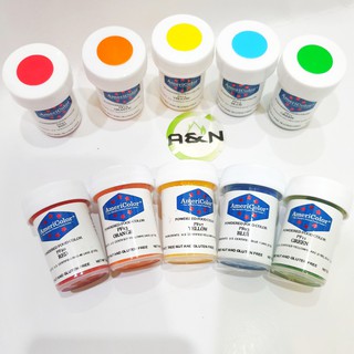 Màu thực phẩm Americolor dạng bột Yellow - 3gram