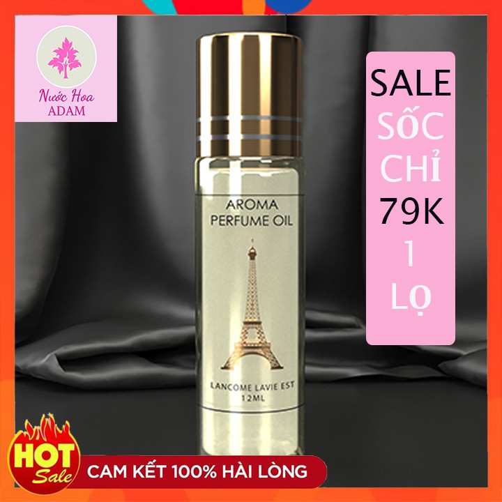 [Mã NUOCHOAROMA giảm 20% đơn 300k]Tinh Dầu Nước Hoa AROMA Cho Nữ 12ml Cao Cấp Nhập Khẩu Từ Pháp Siêu Thơm Lưu Hương 14h | BigBuy360 - bigbuy360.vn