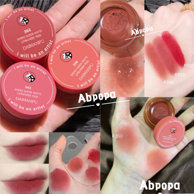 Son Môi Màu Lì Nude Lâu Trôi Chống Thấm Nước Kèm Cọ Trang Điểm | BigBuy360 - bigbuy360.vn